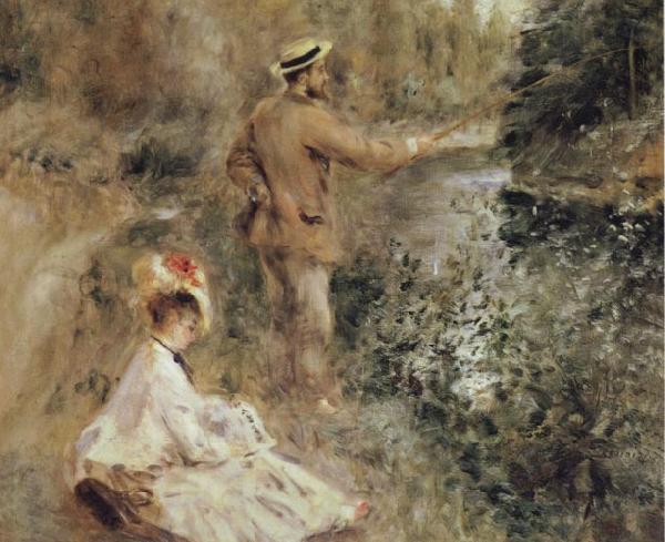 Pierre Renoir The Fisherman oil painting image